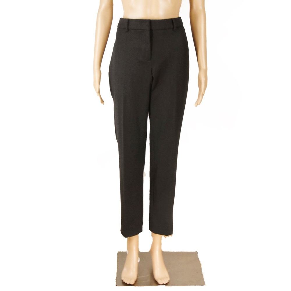 Weekend Max Mara Dark Grey Cigarette Stretch Trouser Pants